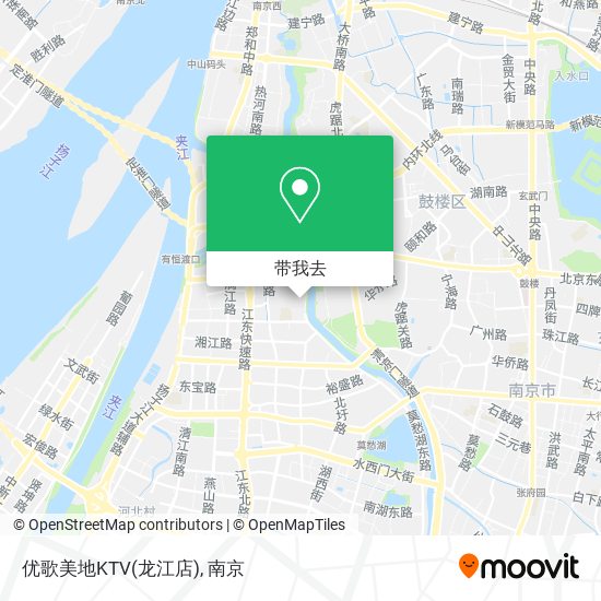 优歌美地KTV(龙江店)地图