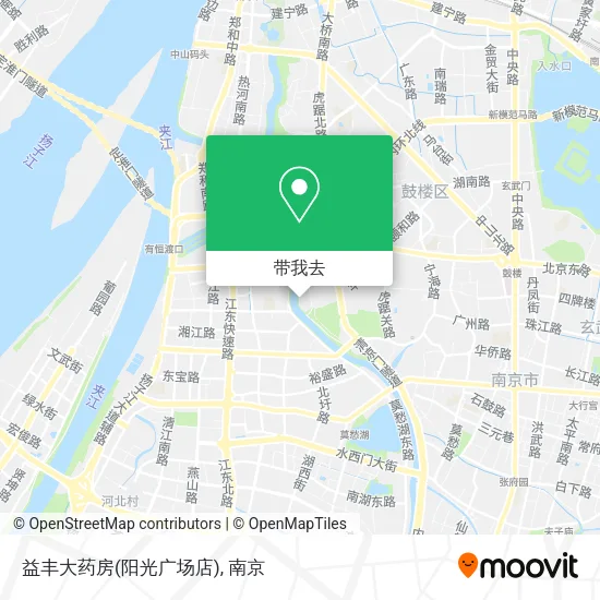 益丰大药房(阳光广场店)地图