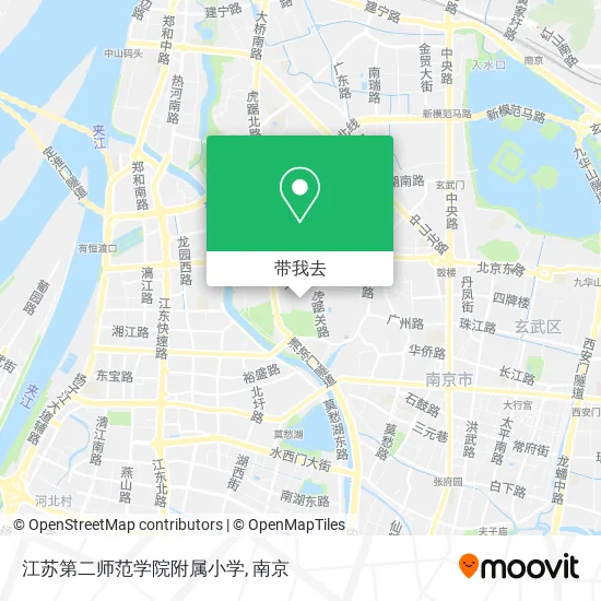 江苏第二师范学院附属小学地图