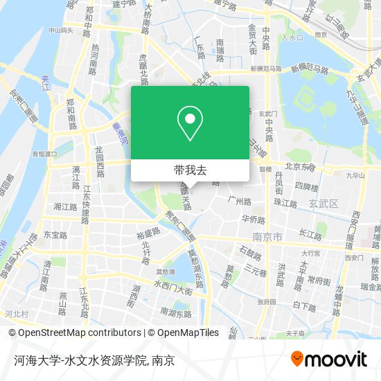 河海大学-水文水资源学院地图