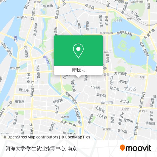 河海大学-学生就业指导中心地图