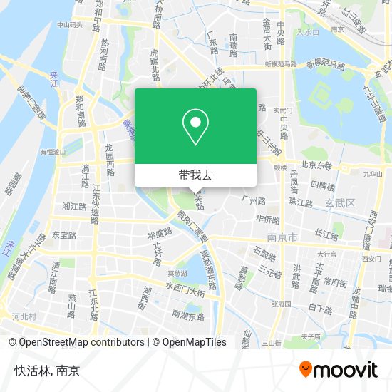 快活林地图