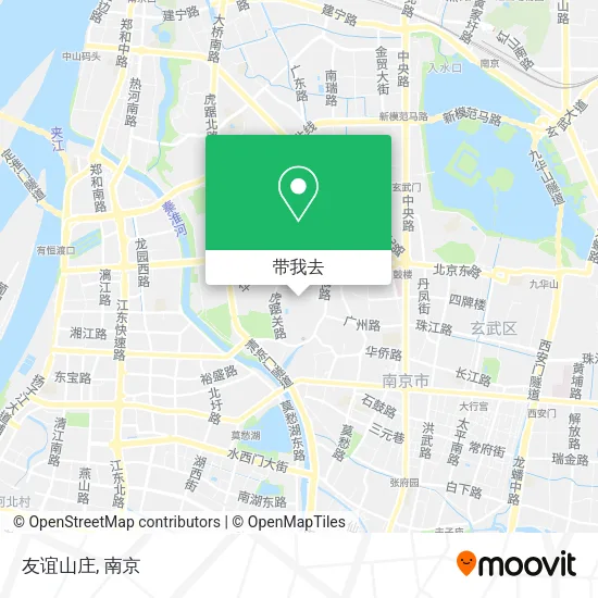 友谊山庄地图