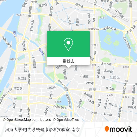 河海大学-电力系统健康诊断实验室地图