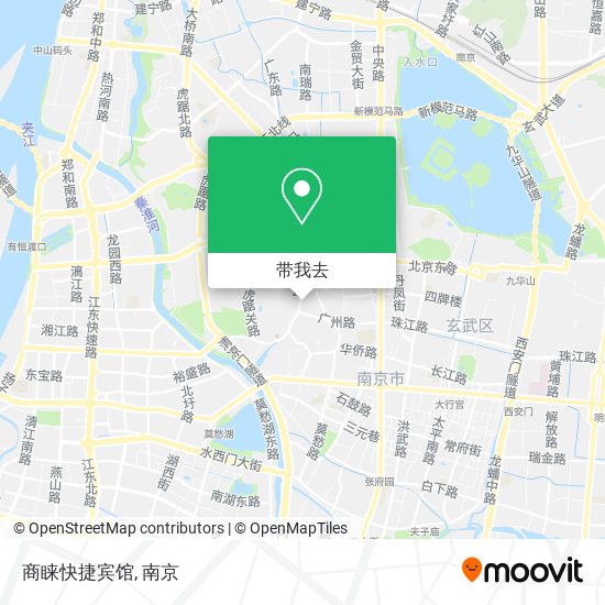 商睐快捷宾馆地图