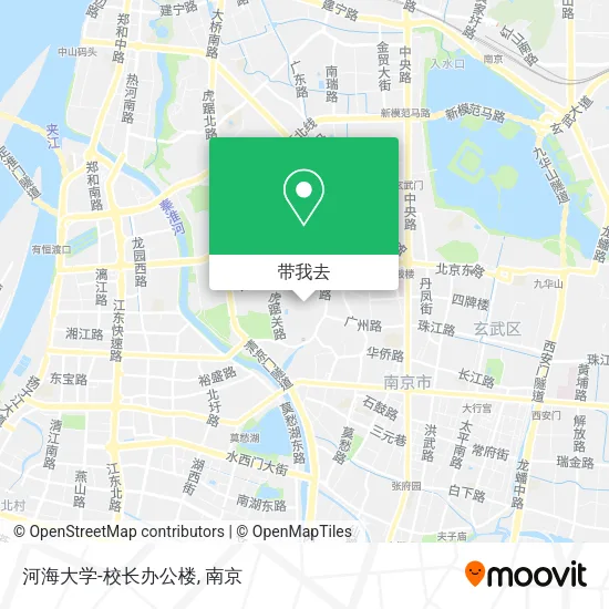 河海大学-校长办公楼地图