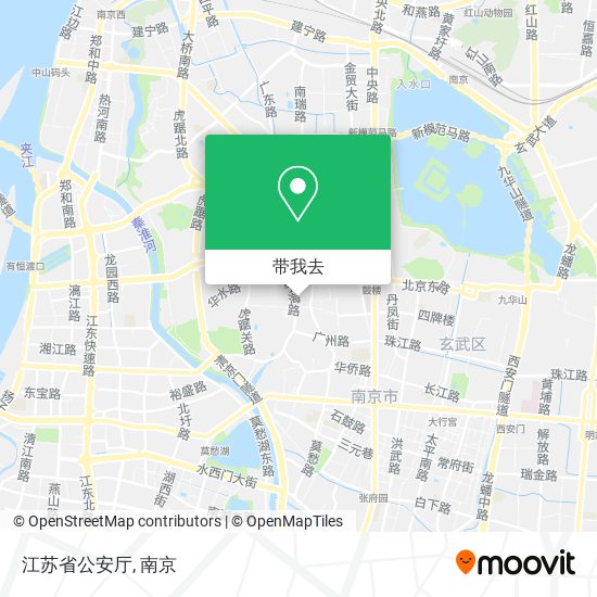 江苏省公安厅地图