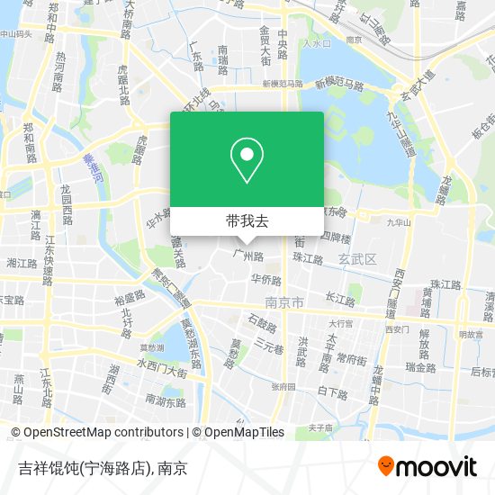 吉祥馄饨(宁海路店)地图
