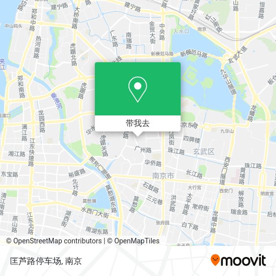 匡芦路停车场地图