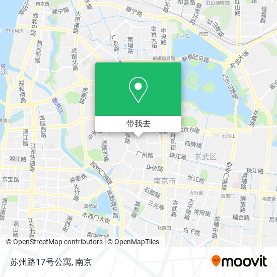 苏州路17号公寓地图