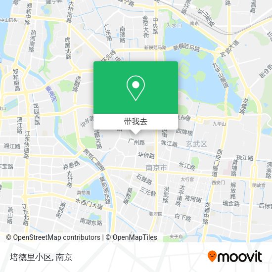培德里小区地图
