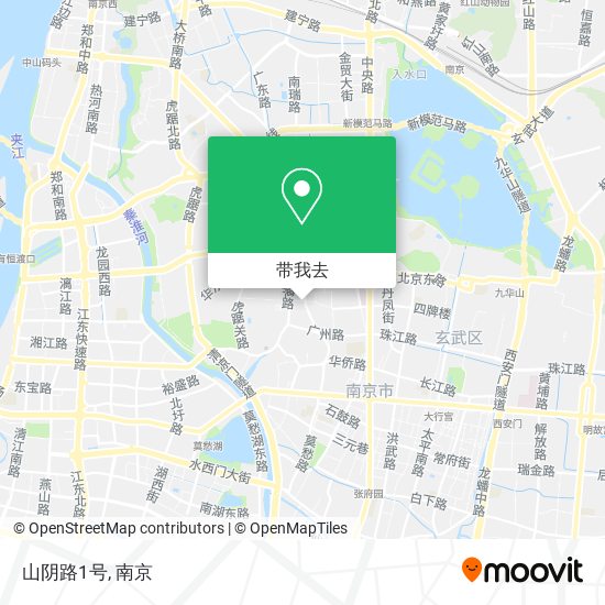 山阴路1号地图