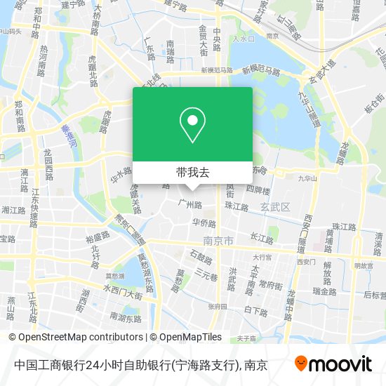 中国工商银行24小时自助银行(宁海路支行)地图