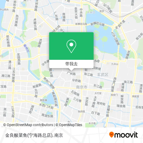 金良酸菜鱼(宁海路总店)地图