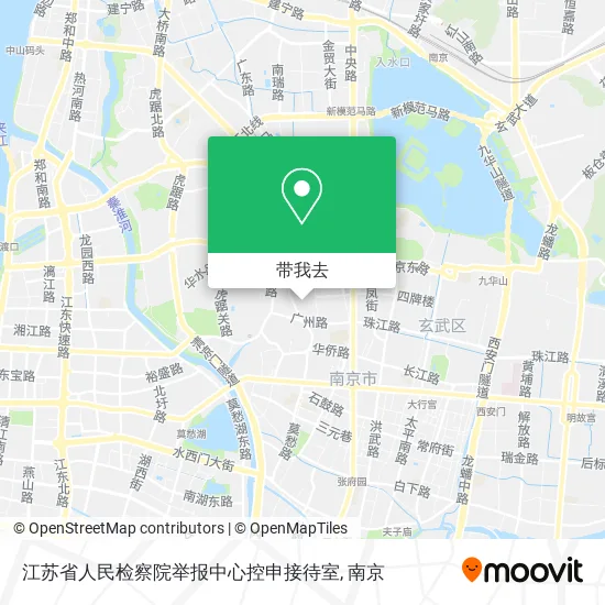江苏省人民检察院举报中心控申接待室地图