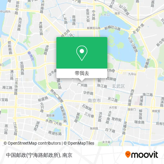 中国邮政(宁海路邮政所)地图
