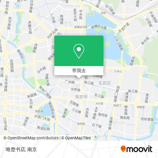 唯楚书店地图