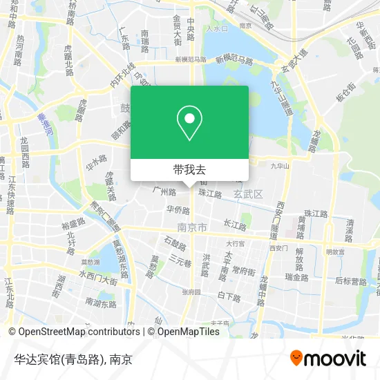 华达宾馆(青岛路)地图