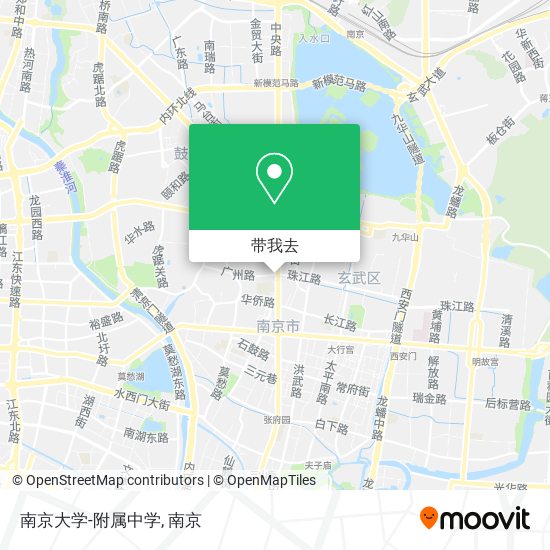 南京大学-附属中学地图