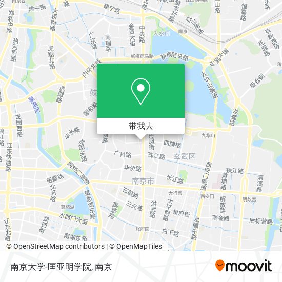 南京大学-匡亚明学院地图