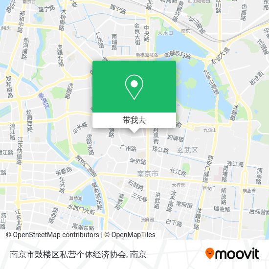 南京市鼓楼区私营个体经济协会地图