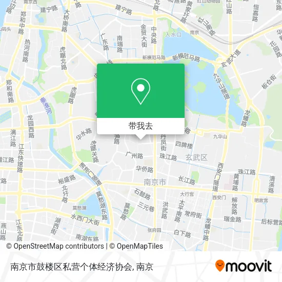 南京市鼓楼区私营个体经济协会地图