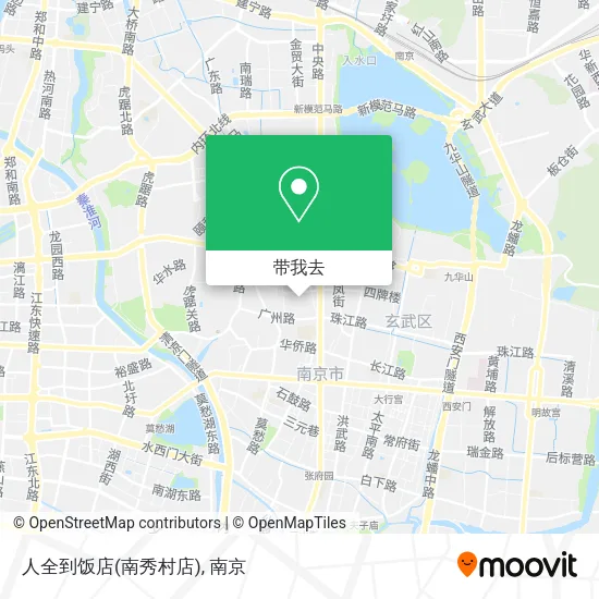 人全到饭店(南秀村店)地图