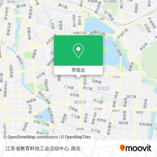 江苏省教育科技工会活动中心地图