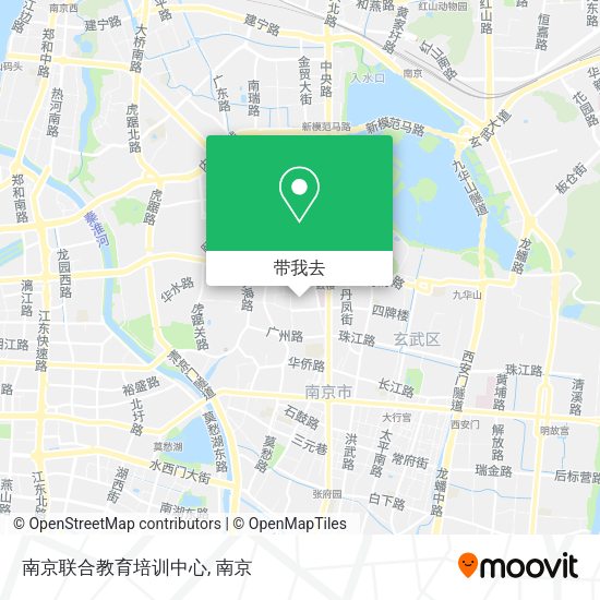 南京联合教育培训中心地图