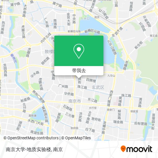 南京大学-地质实验楼地图