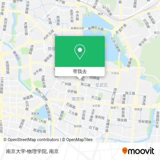 南京大学-物理学院地图