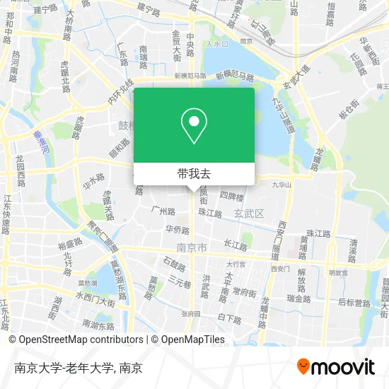 南京大学-老年大学地图