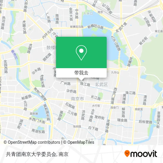 共青团南京大学委员会地图