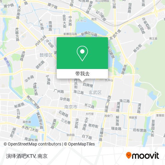 演绎酒吧KTV地图