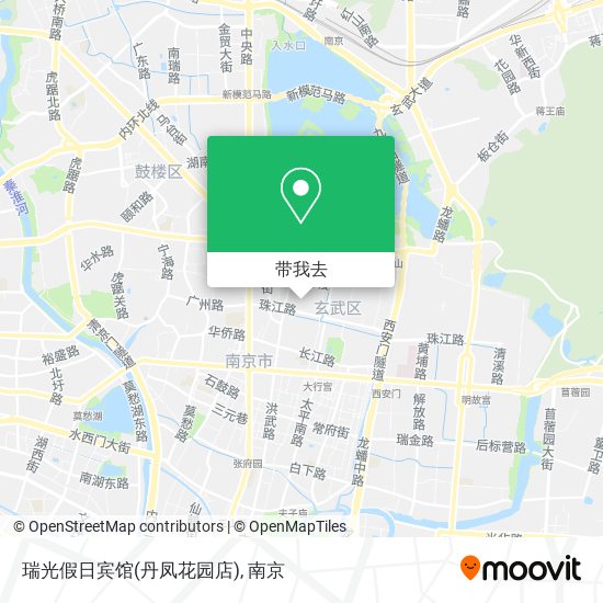 瑞光假日宾馆(丹凤花园店)地图