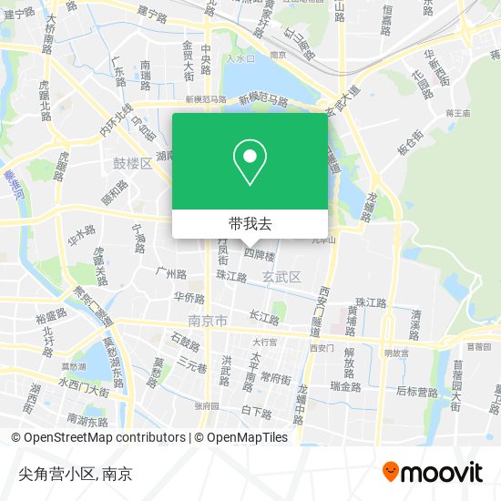 尖角营小区地图
