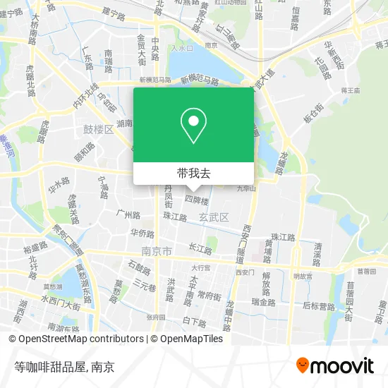 等咖啡甜品屋地图