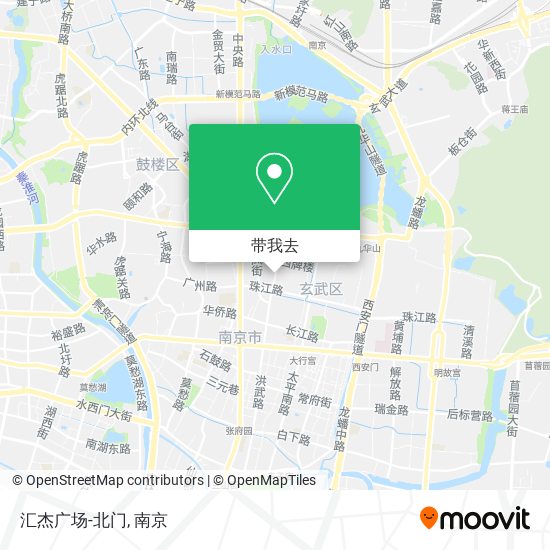 汇杰广场-北门地图