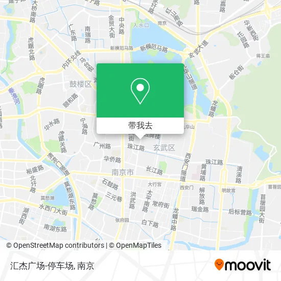 汇杰广场-停车场地图
