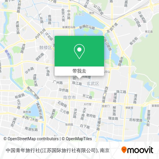 中国青年旅行社(江苏国际旅行社有限公司)地图