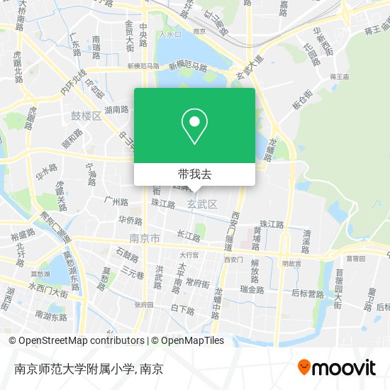南京师范大学附属小学地图