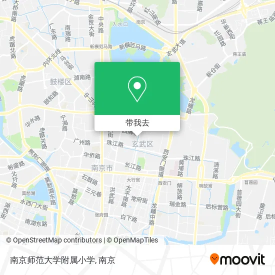 南京师范大学附属小学地图