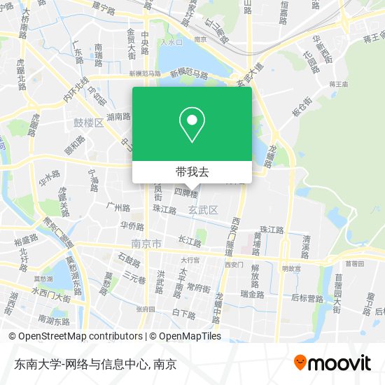 东南大学-网络与信息中心地图