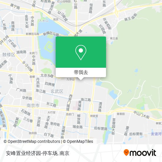 安峰置业经济园-停车场地图
