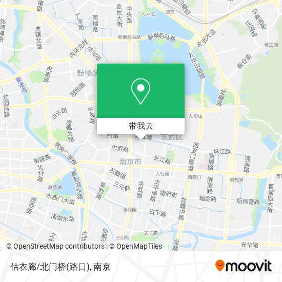 估衣廊/北门桥(路口)地图