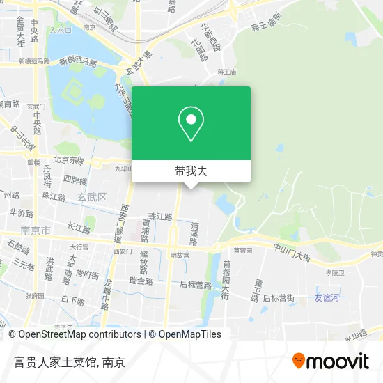 富贵人家土菜馆地图