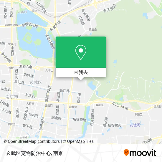 玄武区宠物防治中心地图