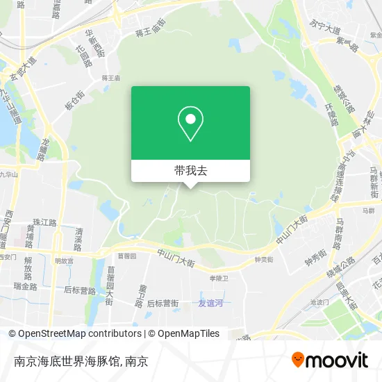 南京海底世界海豚馆地图