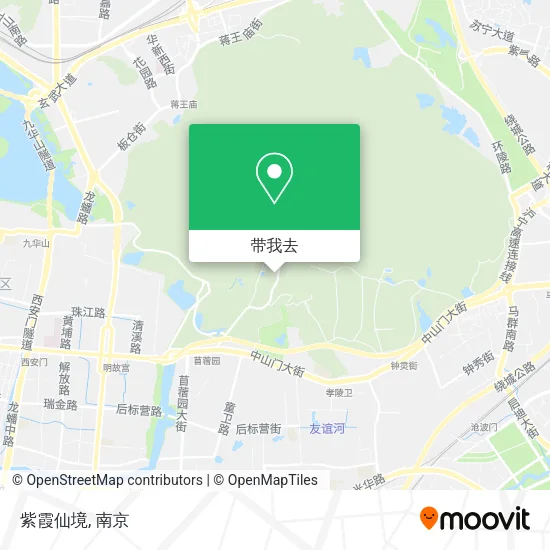 紫霞仙境地图