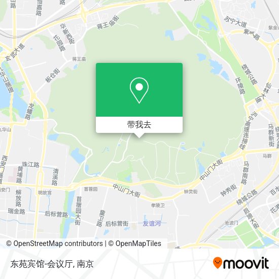 东苑宾馆-会议厅地图